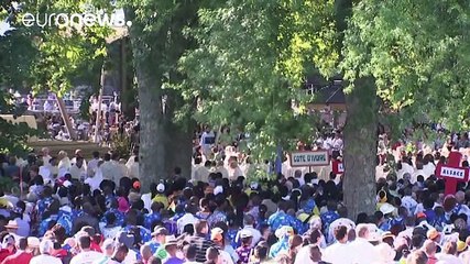 15 ألف كاثوليكي يحيون عيد انتقال العذراء في لُورْدْ ويُصلُّون من أجل فرنسا