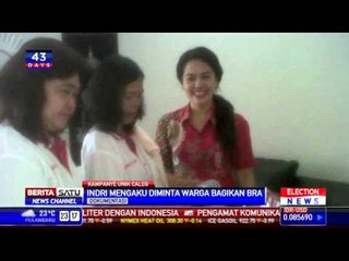 Unik, Caleg PPKI Bagi-bagi Bra