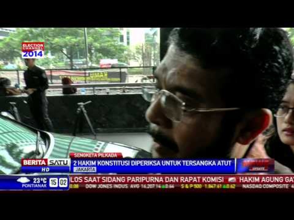 Dua Hakim Konstitusi Diperiksa KPK untuk Tersangka Atut