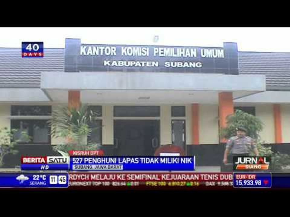 527 Napi di Subang Tidak Memiliki NIK