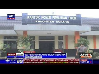 527 Napi di Subang Tidak Memiliki NIK