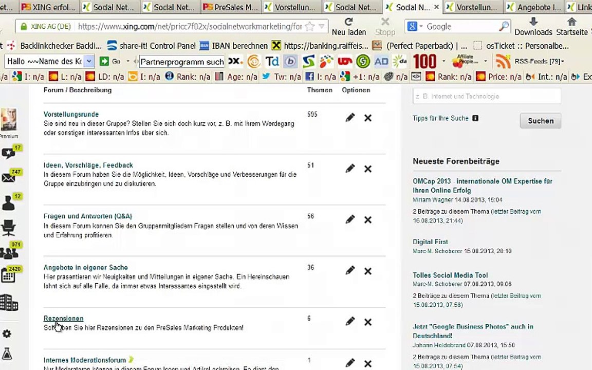 „Social Network Marketing“-Kapitel 7