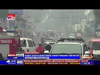 Kabut Asap di Riau Sampai Bukittinggi Sumatera Barat