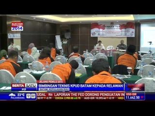 KPU Batam Beri Bimbingan Teknis Bagi Relawan Demokrasi