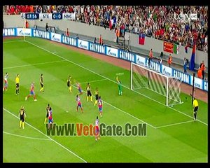 "اجويرو" يهدر ركلاتى جزاء امام شباك ستيوا بوخارست