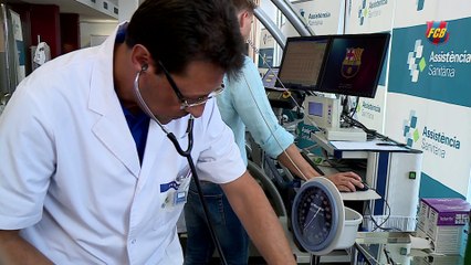 FCB Basket: Revisió mèdica Petteri Koponen