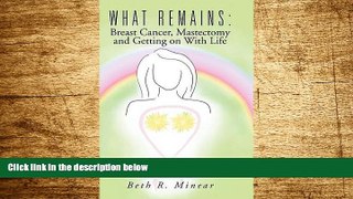 READ FREE FULL  What Remains: Breast Cancer, Mastectomy and Getting on With Life  READ Ebook