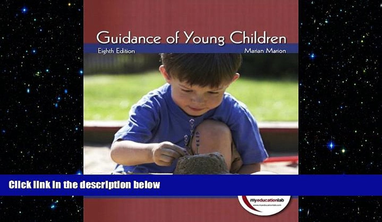 Free [PDF] Downlaod  Guidance of Young Children, 8th Edition READ ONLINE