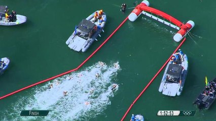 Natation en eau libre - Le bronze pour Marc-Antoine Olivier