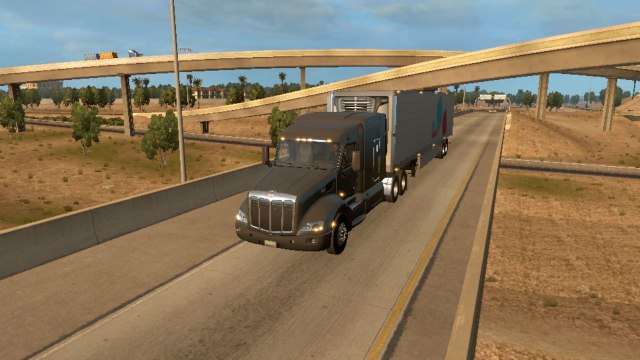 American Truck Simulator Job #19 Frozen Food Transport Show Low To Ehrenberg