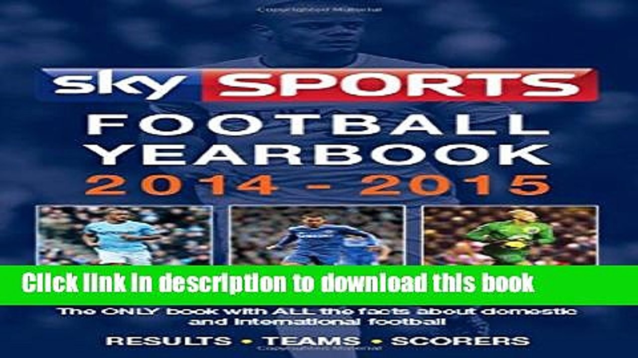 [Popular Books] Sky Sports Football Yearbook 2014-2015 Free Online