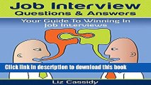 [Popular Books] Job Interview Questions   Answers: Your Guide to Winning in Job Interviews Free