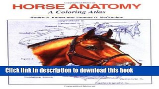[Popular Books] Horse Anatomy: A Coloring Atlas Full Online