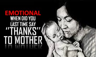 Emotional ! Did You say Thanks to your Mother - Mohamed Hoblos -English Subtitle
