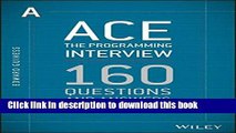 [Popular Books] Ace the Programming Interview: 160 Questions and Answers for Success Full Online