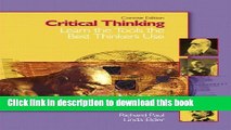 [Popular Books] Critical Thinking: Learn the Tools the Best Thinkers Use, Concise Edition Full