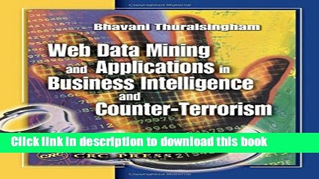 [Download] Web Data Mining and Applications in Business Intelligence and Counter-Terrorism