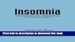 [Popular] Insomnia: Psychological Assessment and Management (Treatment Manuals for Practitioners)
