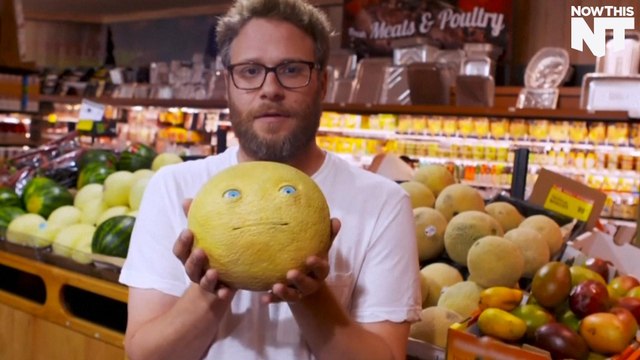 Seth Rogen Uses 'Talking' Food To Prank These Grocery Shoppers