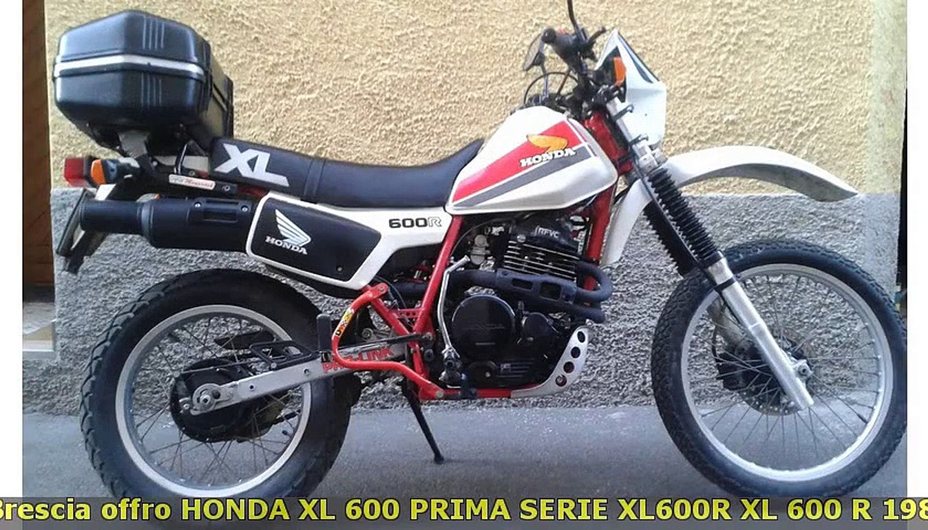 HONDA XL 600 PRIMA SERIE XL600R XL... - Video Dailymotion