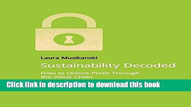 [Download] Sustainability Decoded: How to Unlock Profit Through the Value Chain (DoShorts)