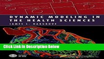 Books Dynamic Modeling in the Health Sciences (Modeling Dynamic Systems) Full Online