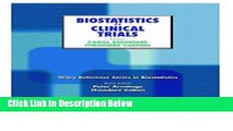 Ebook Biostatistics in Clinical Trials (Wiley Reference Series in Biostatistics) Free Online