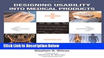 Books Designing Usability into Medical Products Full Online