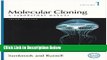 Books Molecular Cloning: A Laboratory Manual, Third Edition (3 volume set) Free Online