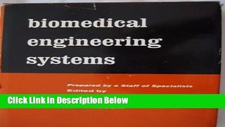 Ebook Biomedical Engineering Systems Free Online