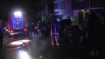 Küçükçekmece'de 7 Araç Kundaklandı - İstanbul