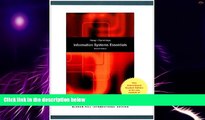 Big Deals  Information Systems Essentials with MISource 2007  Free Full Read Best Seller