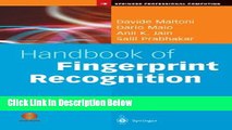 Ebook Handbook of Fingerprint Recognition (Springer Professional Computing) Full Download