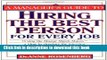 [Popular Books] A Manager s Guide to Hiring the Best Person for Every Job Free Online