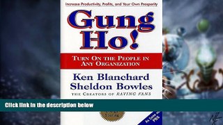 Big Deals  Gung Ho! Turn On the People in Any Organization  Free Full Read Best Seller