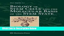 Books Biology of Stem Cells and the Molecular Basis of the Stem State (Stem Cell Biology and