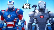 IRON MAN VS IRON MAN - Iron Patriot vs War Machine | Death Fight