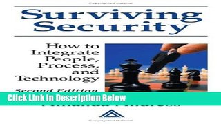 Ebook Surviving Security:  How to Integrate People, Process, and Technology, Second Edition Free