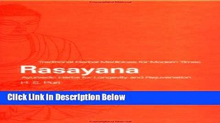 Ebook Rasayana (Traditional Herbal Medicines for Modern Times) Free Online