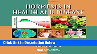 Ebook Hormesis in Health and Disease (Oxidative Stress and Disease) Free Online