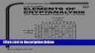 Books Elements of Cryptanalysis (Cryptographic Series) Full Online