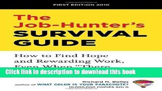[Popular Books] The Job-Hunter s Survival Guide Full Online