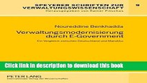 [Download] Verwaltungsmodernisierung durch E-Government: Ein Vergleich zwischen Deutschland und
