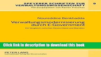 [Download] Verwaltungsmodernisierung durch E-Government: Ein Vergleich zwischen Deutschland und