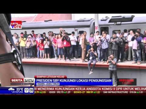 Presiden SBY dan Rombongan Tiba di Kediri
