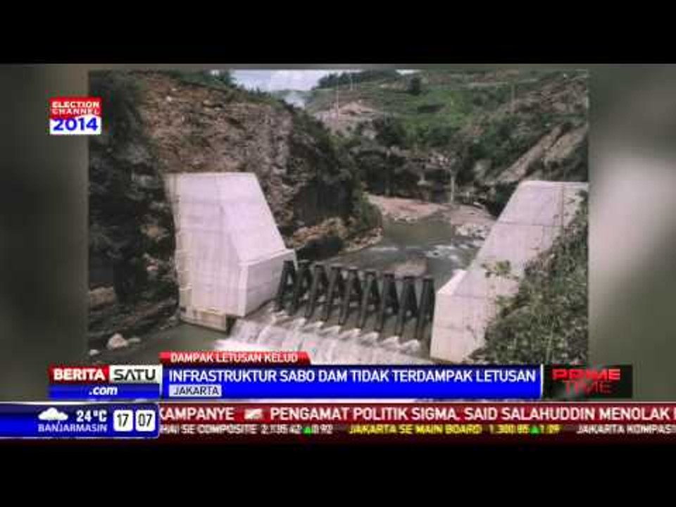 Pemerintah Siap Antisipasi Lahar Dingin Kelud