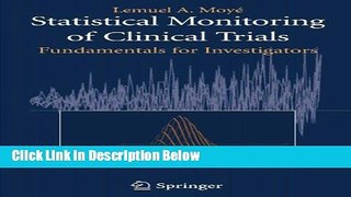 Ebook Statistical Monitoring of Clinical Trials: Fundamentals for Investigators Full Online