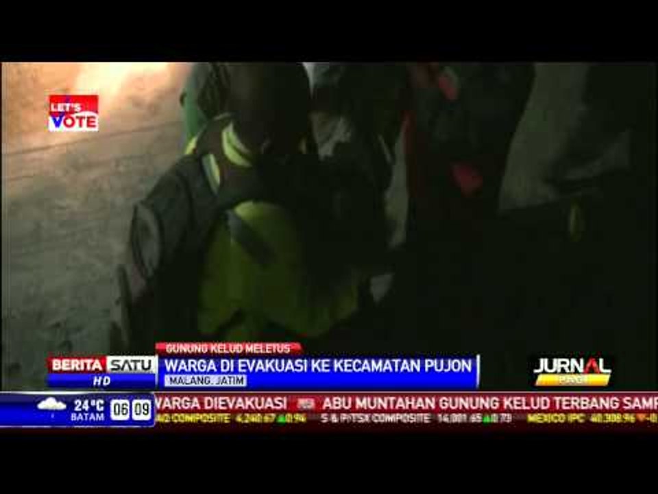 Abu Vulkanik dan Kerikil Juga Hujani Kabupaten Malang