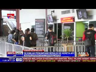 下载视频: Calon Penumpang di Bandara Soekarno-Hatta Beralih ke Kereta Api