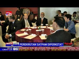 Perekrutan Satpam Akan Diperketat
